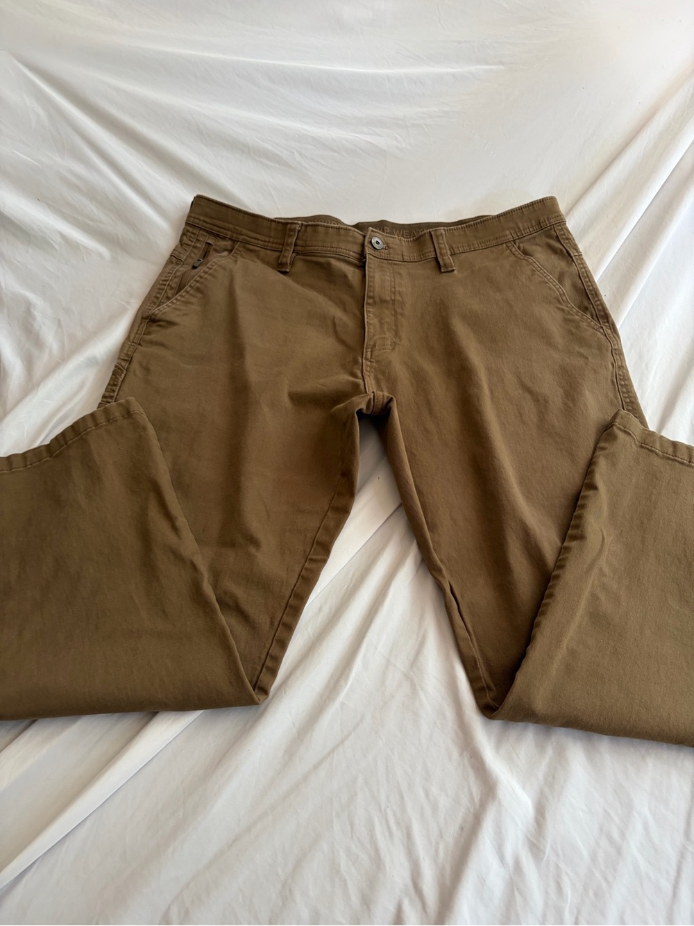 Weatherproof Men's Khaki Chinos 38x32